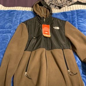 North face with tags